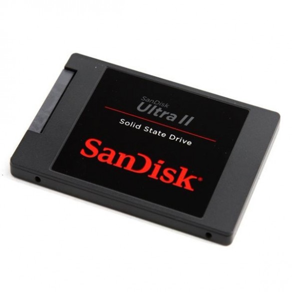 SSD  480GB SanDisk SDSSDA-480G-G26 de 530MB/s de Leitura - Preto