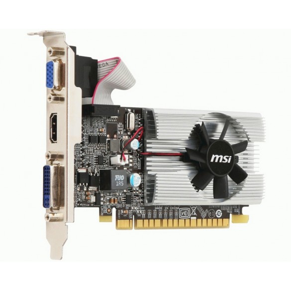 Placa De Vídeo Nvidia Geforce 210 1gb Ddr3 Vga-dvi-hdmi Msi